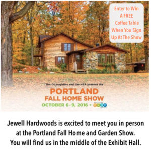 Jewell Hardwoods at the Portland Fall Home and Garden Show 2016