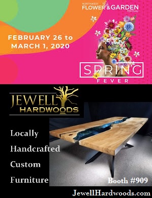 NW Flower and Garden Festival Featuring Jewell Hardwoods 